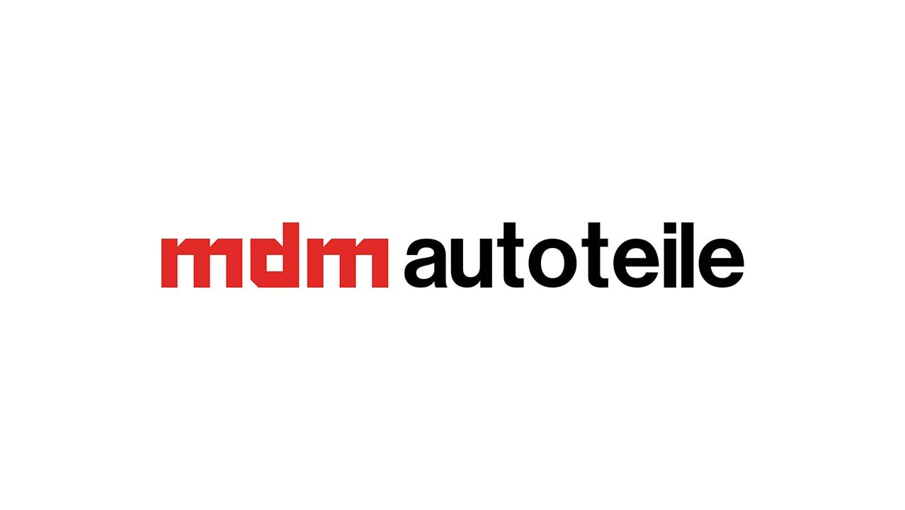 mdm Autoteile automotive logo design