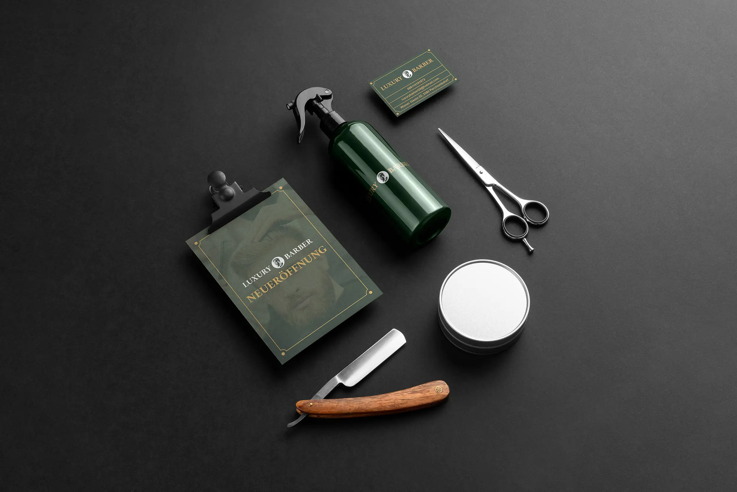 Luxury Barber — Premium Barber Brand Identity — project image 1