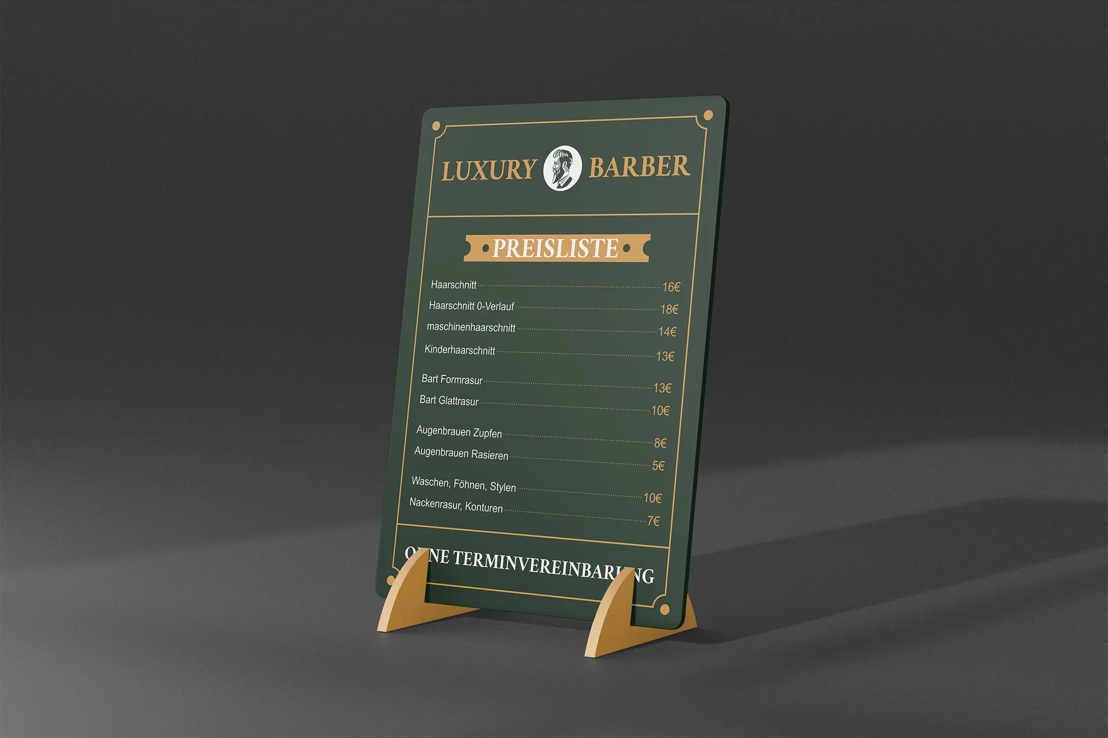 Luxury Barber — Premium Barber Brand Identity — project image 6