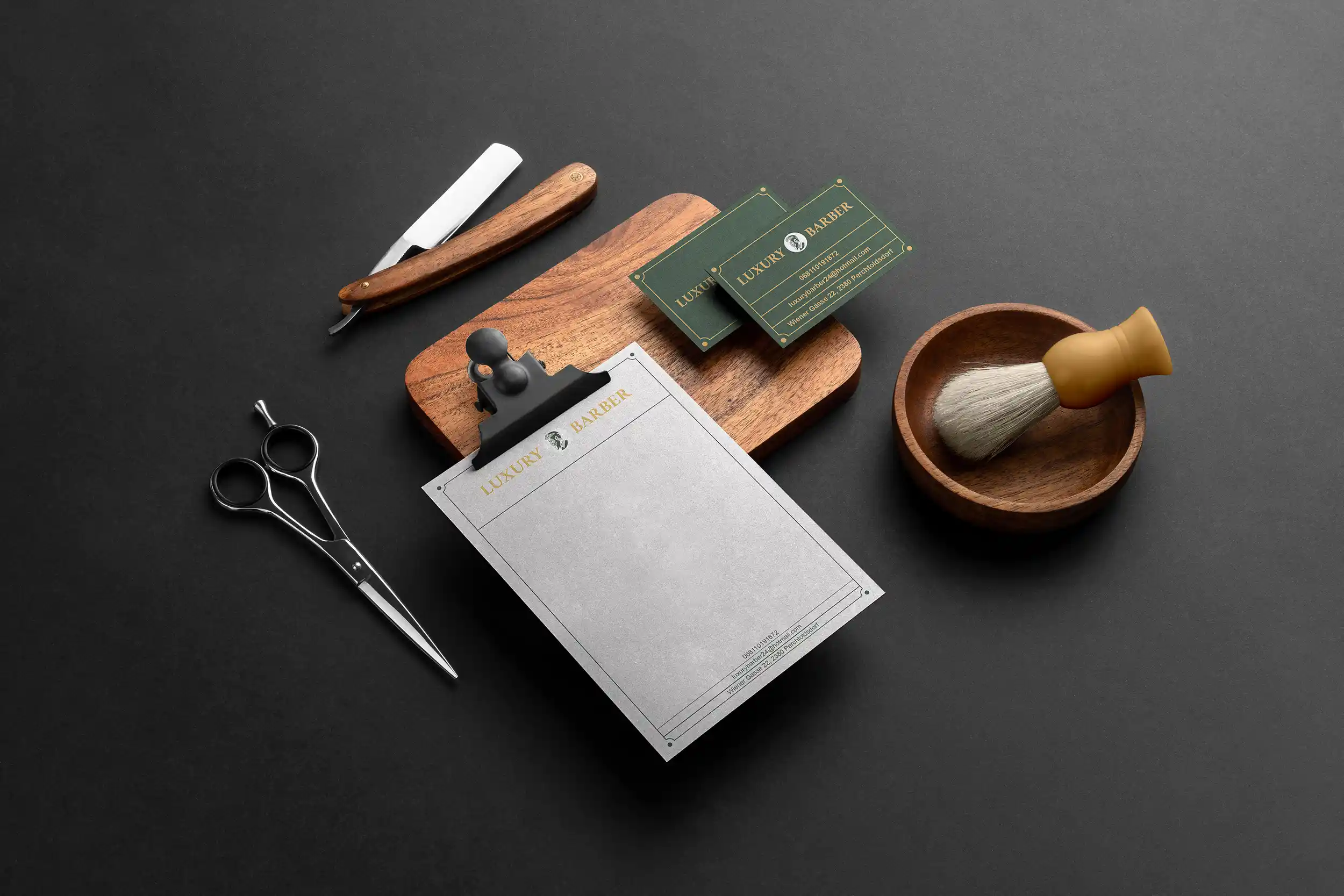 Luxury Barber — Premium Barber Brand Identity — featured project image
